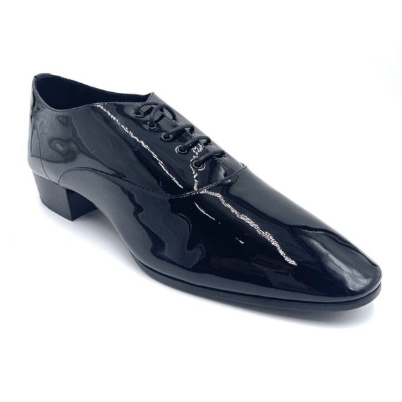 Saint Laurent Mens Marius tuxedo 25 lace-up shoes In Black Size 7/ EU 40 main image 12